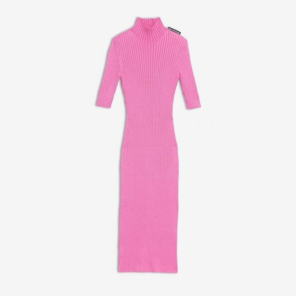 Balenciaga hot pink dress Clearance